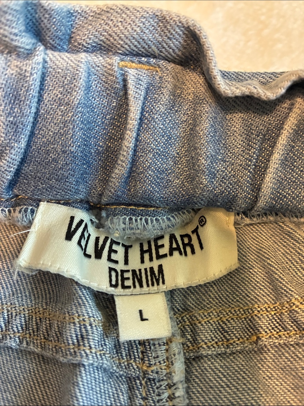 T.J.Maxx Velvet Heart Denim Light Blue Women's Jeans
